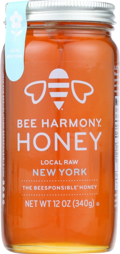 BEE HARMONY: Honey New York Local Honey, 12 oz