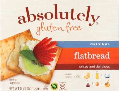 ABSOLUTELY GLUTEN FREE: Flatbread Gluten Free Original, 5.29 oz