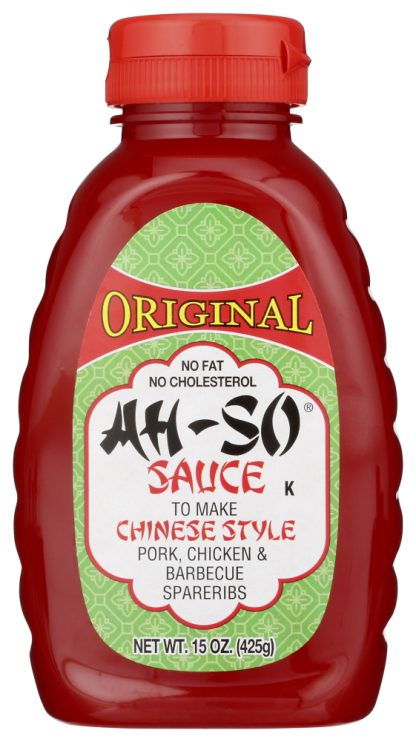 AH SO: BBQ Chinese Style Sauce Squeeze, 15 oz
