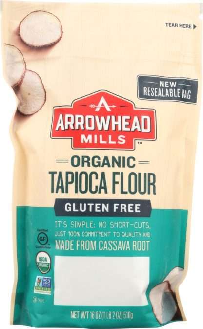 ARROWHEAD MILLS: Organic Tapioca Flour, 18 oz