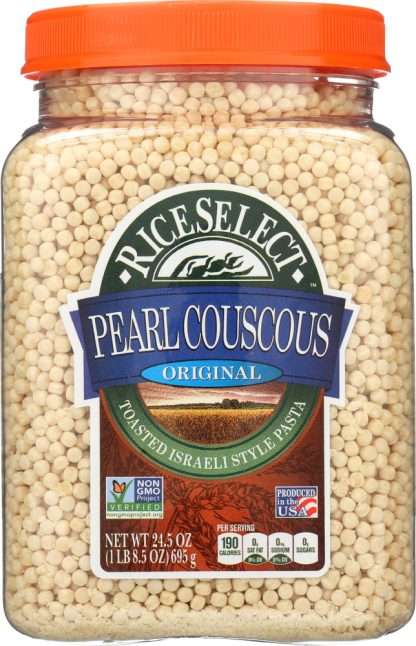 RICESELECT: Original Plain Pearl Couscous, 24.5 oz