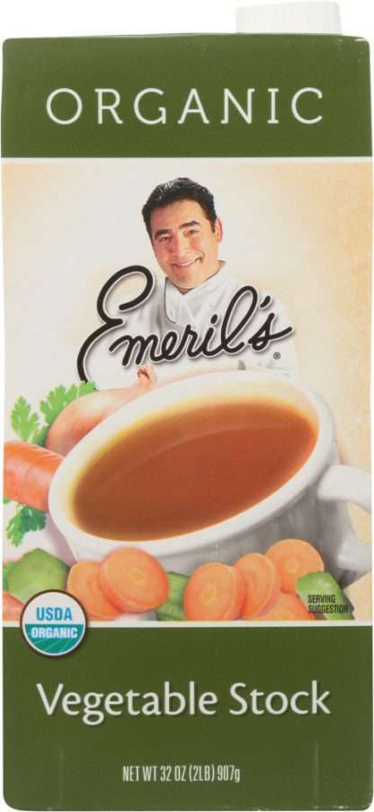 EMERIL'S: Organic Vegetable Stock, 32 oz