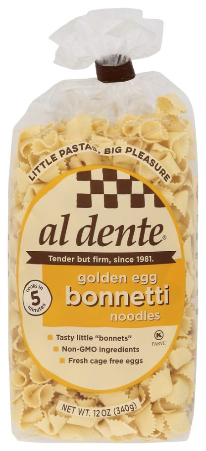 AL DENTE: Pasta Gldn Bonnetti, 12 oz