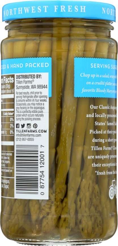 TILLEN FARMS: Crispy Pickled Asparagus, 12 oz