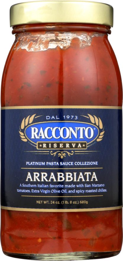 RACCONTO RISERVA: Arrabiatta Pasta Sauce, 24 oz