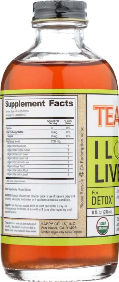TEAONIC: Tea Herbal Love My Liver, 8 oz