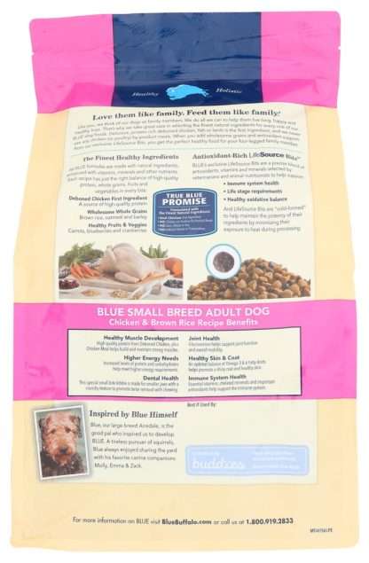 BLUE BUFFALO: Food Dog Adlt Chkn Sm Brd, 5 LB