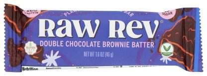 RAW REV: Bar Protein Double Chocolate Brownie, 1.6 oz