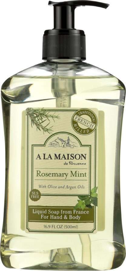 A LA MAISON: Soap Liquid French Rosemary Mint, 16.9 FL OZ