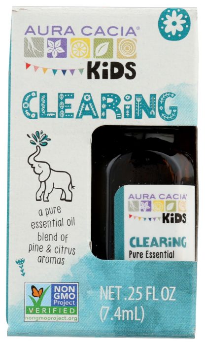 AURA CACIA: Oil Essential Kid Clearin, 0.25 FL OZ