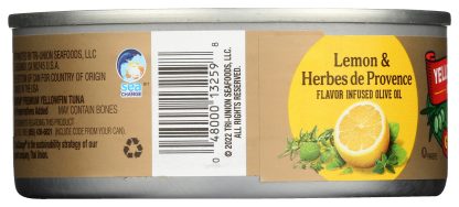GENOVA: Tuna Yellowfin Lemon Herbs Olive Oil, 5 oz