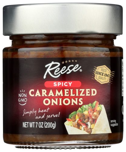 REESE: Spicy Caramelized Onions, 7 oz