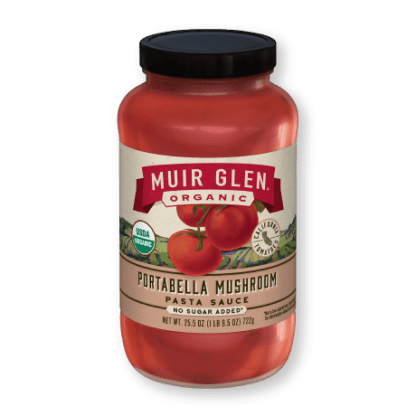 MUIR GLEN: Sauce Portabella Mushrm, 23.5 OZ