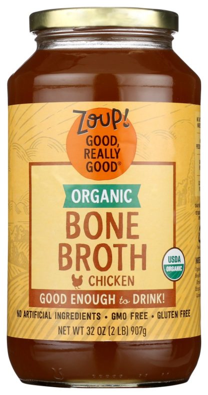 ZOUP GOOD REALLY: Broth Chicken Bone Org, 32 OZ