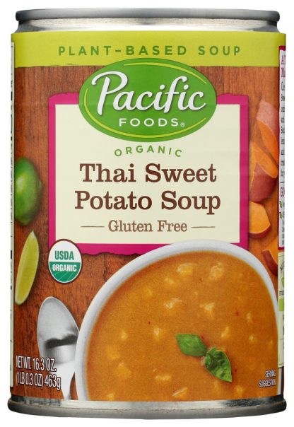 PACIFIC FOODS: Soup Thai Swt Potato Org, 16.3 OZ