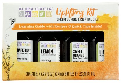 AURA CACIA: Oil Essential Uplift Kit, 1 FL OZ