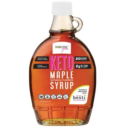 WHOLESOME YUM: Syrup Maple Replacement, 12 FL OZ