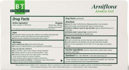 BOERICKE & TAFEL: Arniflora Arnica Gel, 2.75 Oz