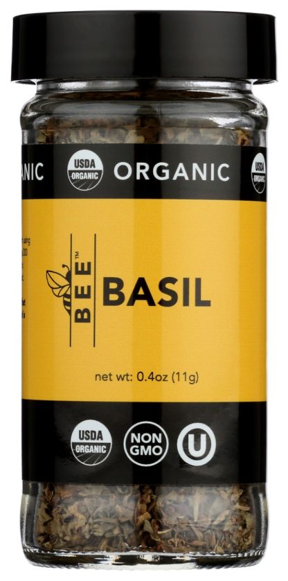 BEE SPICES: Basil Org, 0.4 oz