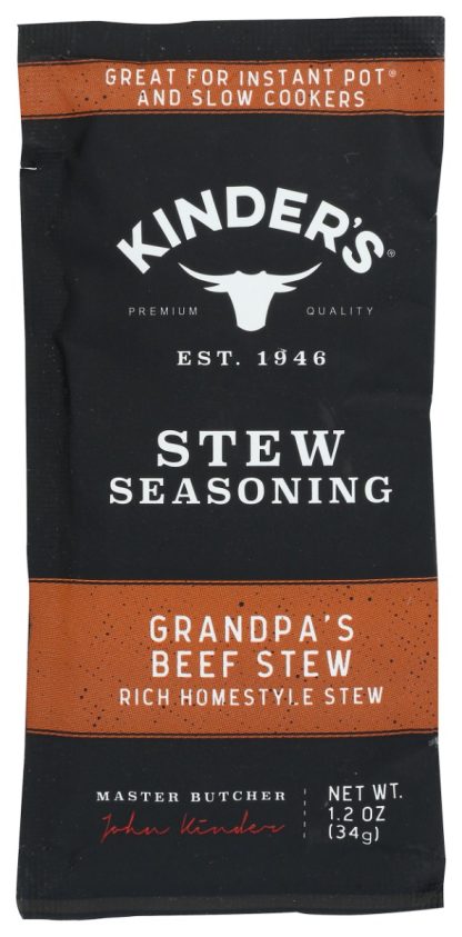 KINDERS: Seasoning Beef Stew, 1.2 OZ