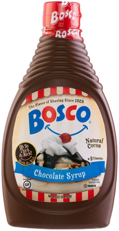 BOSCO: Syrup Chocolate, 22 oz