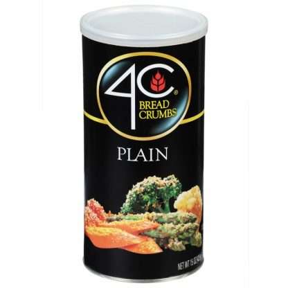 4C FOODS: Plain Bread Crumbs, 15 oz
