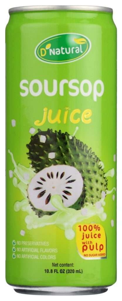DNATURAL: Juice Soursop, 10.8 FL OZ