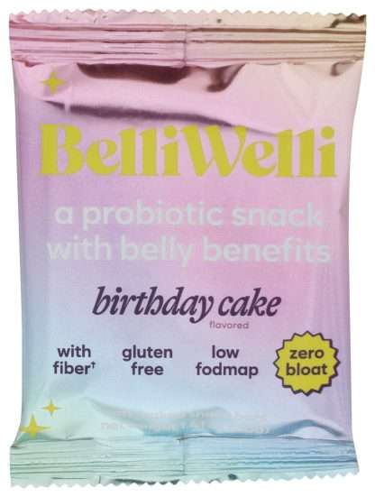 BELLIWELLI: Snackbar Birthday Cake, 1.41 OZ