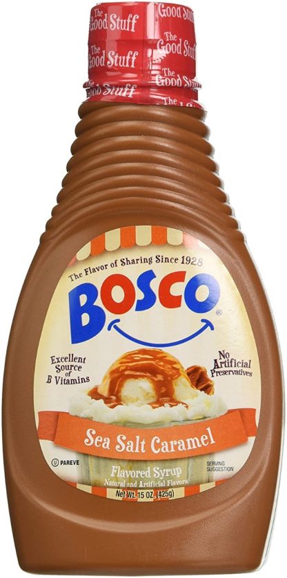 BOSCO: Syrup Sea Salt Caramel, 15 oz
