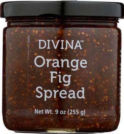 DIVINA: Orange Fig Specialty Spread, 9 oz