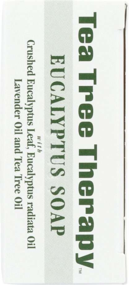 TEA TREE THERAPY: Eucalyptus Vegetable Base Soap, 3.5 oz