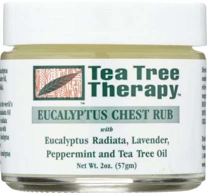 TEA TREE THERAPY: Eucalyptus Chest Rub, 2 oz