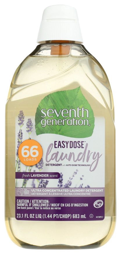 SEVENTH GENERATION: Laundry Det 8X Lav Vanla, 23.1 oz