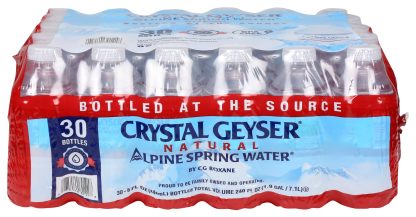 CRYSTAL GEYSER ALPINE SPR: Water Spring 30Pk 8Oz, 240 FL OZ