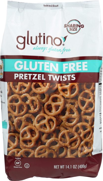 GLUTINO: Gluten Free Pretzel Twists, 14.1 oz