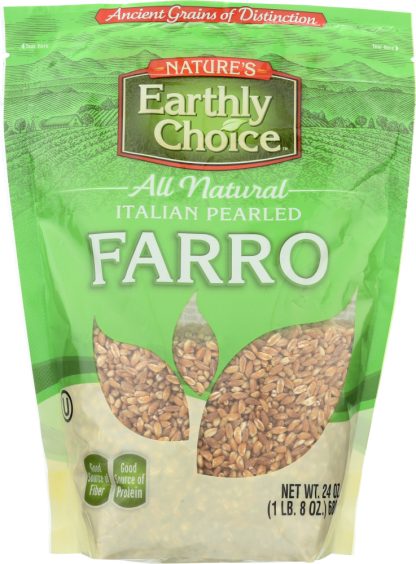 NATURES EARTHLY CHOICE: Italian Pearled Farro, 24 oz