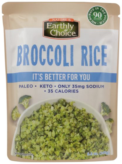 NATURES EARTHLY CHOICE: Broccoli Rice, 8.5 oz