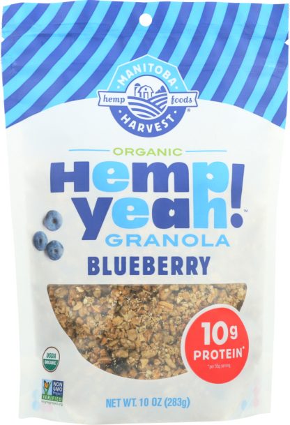 MANITOBA HARVEST: Blueberry Hemp Yeah! Granola, 10 oz