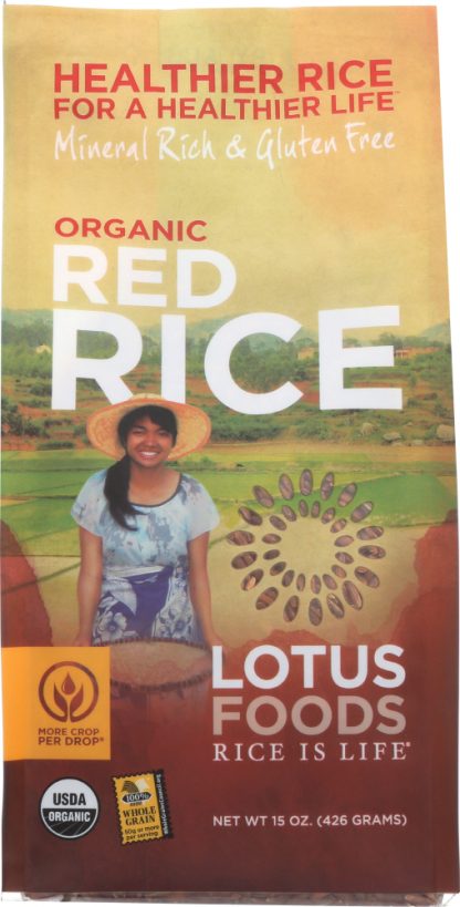 LOTUS FOODS: Organic Red Rice, 15 oz