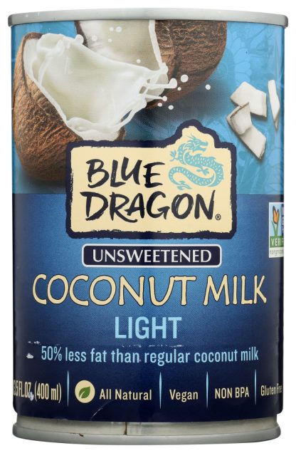 BLUE DRAGON: Coconut Milk Light, 13.5 oz