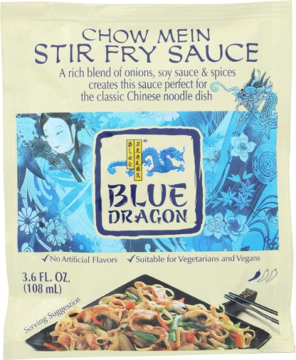 BLUE DRAGON: Chow Mein Stir Fry Sauce, 3.6 oz