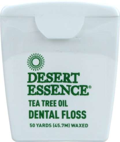 DESERT ESSENCE: Dental Floss Tea Tree Oil, 50 Yards