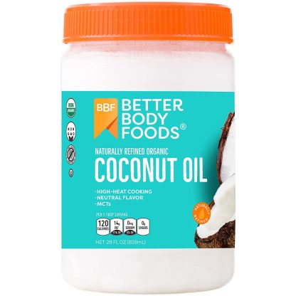 BETTERBODY: Oil Coconut Ntrlly Refine, 28 oz