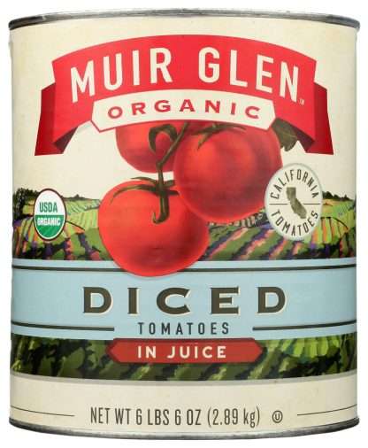 MUIR GLEN: Tomato Diced, 102 oz