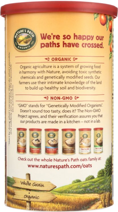 NATURES PATH: Oatmeal Steel Cut Quick Cook Organic, 24 oz