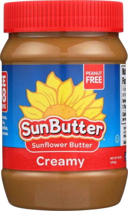 SUNBUTTER: Sunflower Spread Creamy, 16 oz