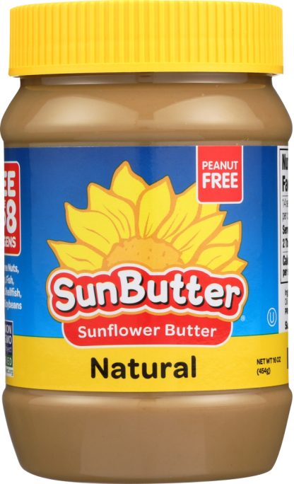 SUNBUTTER: Natural Sunflower Seed Spread, 16 oz