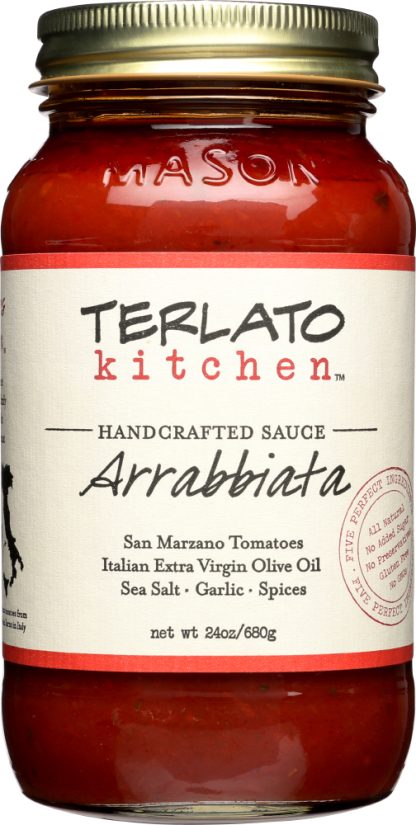 TERLATO KITCHEN: Sauce Arrabbiata Small Batch, 24 oz