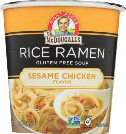 DR MCDOUGALLS: Rice Noodle Sesame Chicken, 1.3 oz
