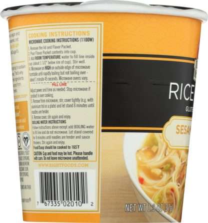 DR MCDOUGALLS: Rice Noodle Sesame Chicken, 1.3 oz